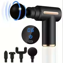 Massage Gun for Full Body Pain Relief - Portable, Rechargeable Deep Tissue Massager