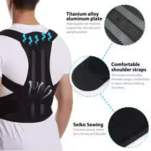 Posture belt, Posture corrector belt, Back support belt, Backbone Belt, Spine Support Belt, Back Pain Relief Shoulder Back Support Belt