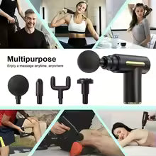 Massage Gun for Full Body Pain Relief - Portable, Rechargeable Deep Tissue Massager