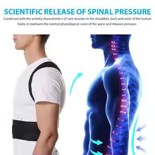 Posture belt, Posture corrector belt, Back support belt, Backbone Belt, Spine Support Belt, Back Pain Relief Shoulder Back Support Belt